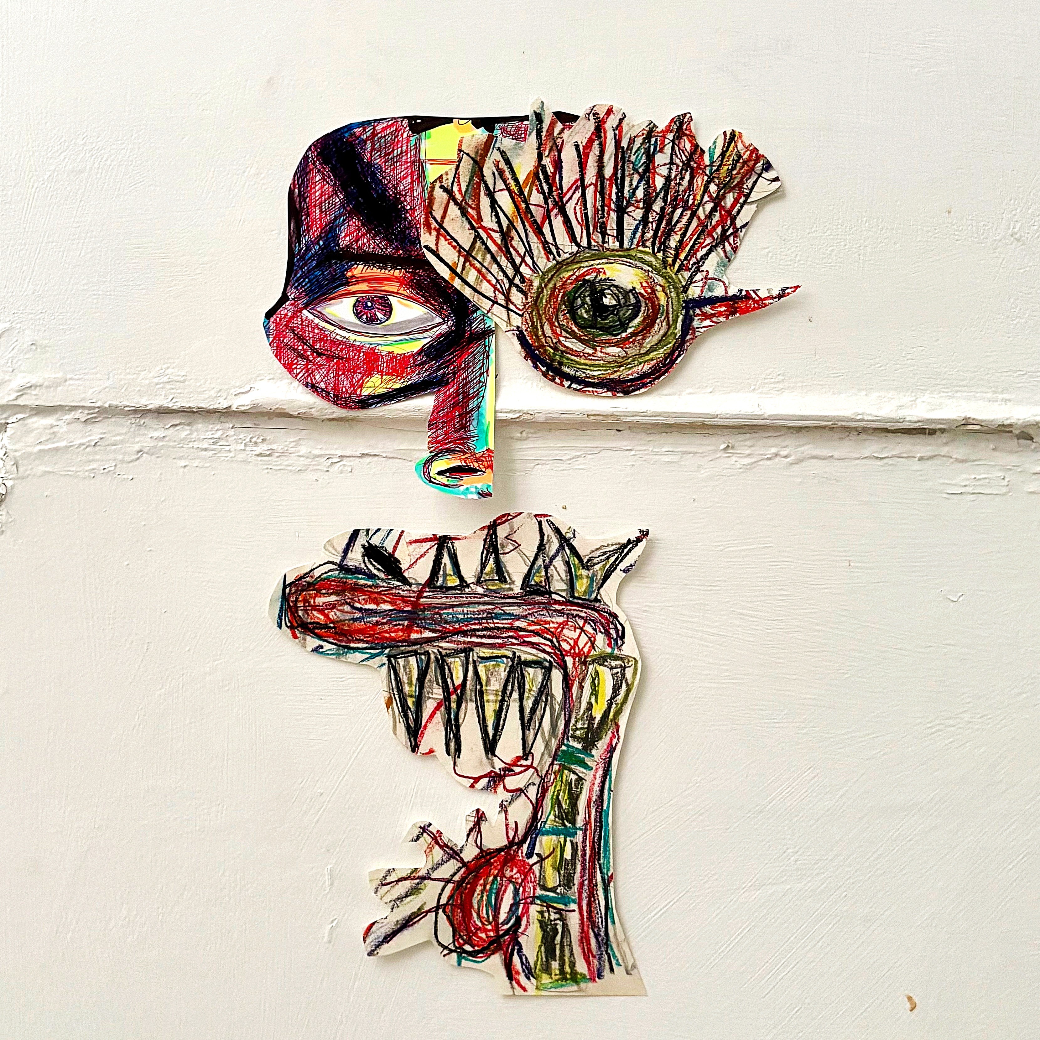 Licking (instalation detail)