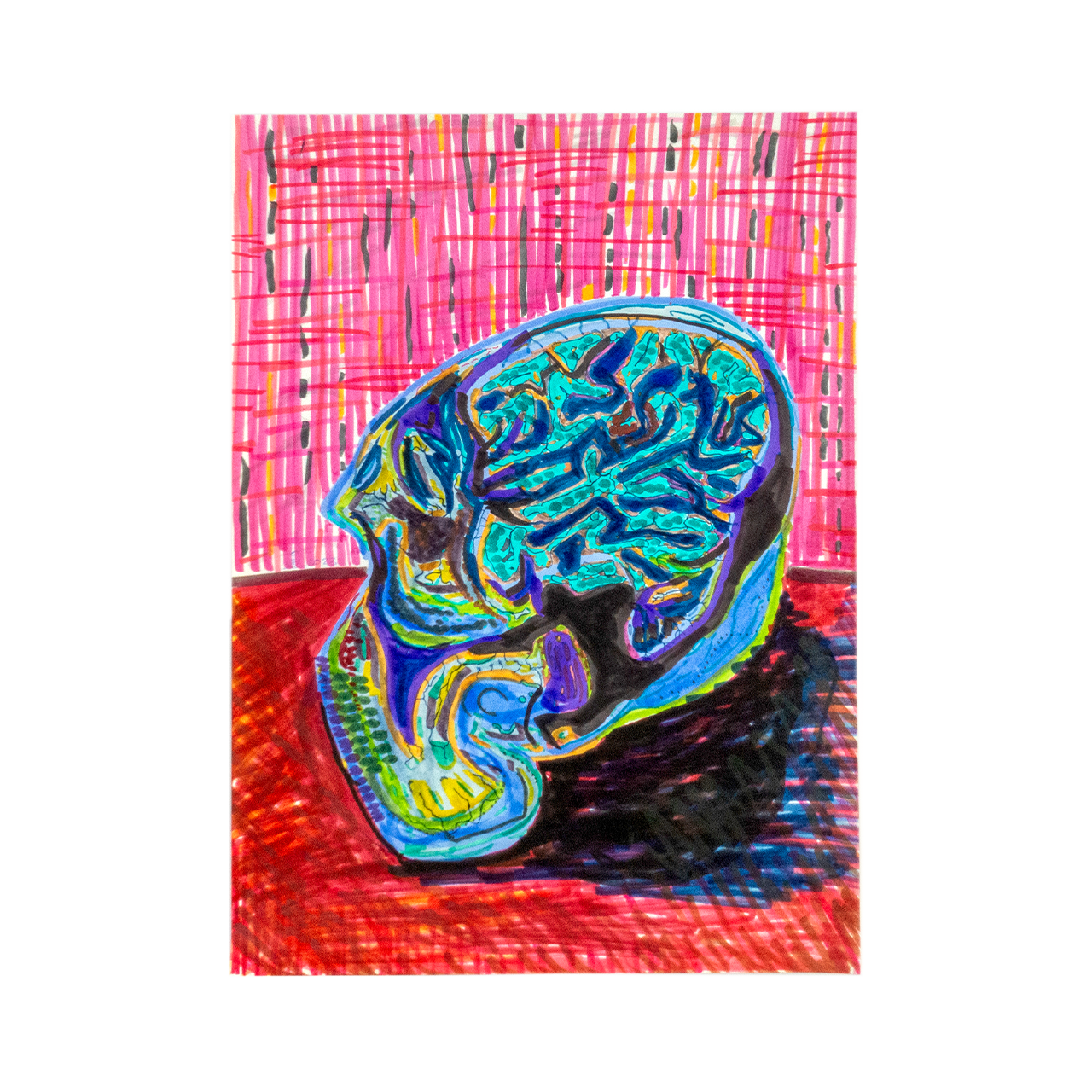 © Lucas Goubert : Brain side view (2)